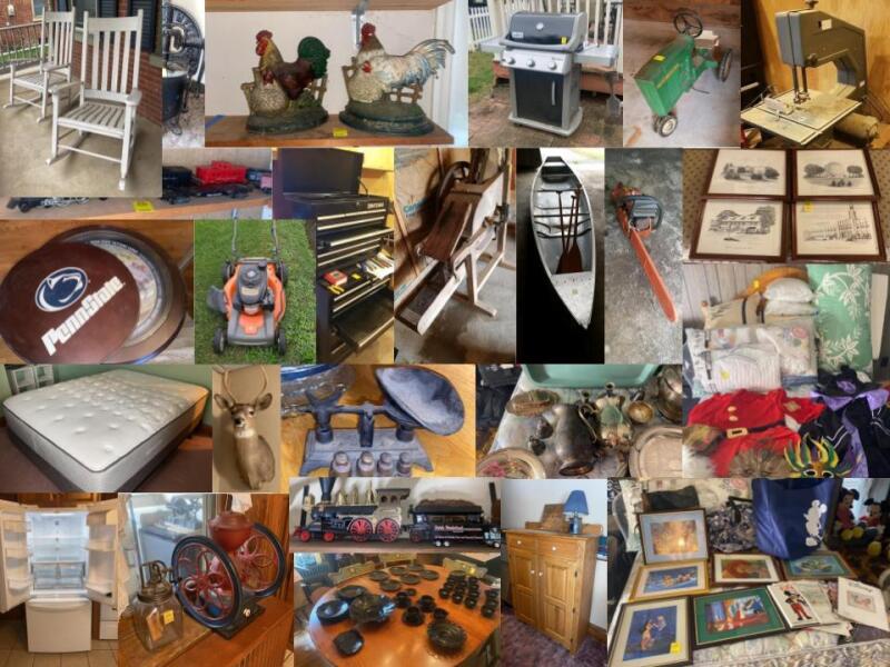 Household, Furniture, Penn State and Disney Collectibles Auction, Lancaster, Lancaster County, PA