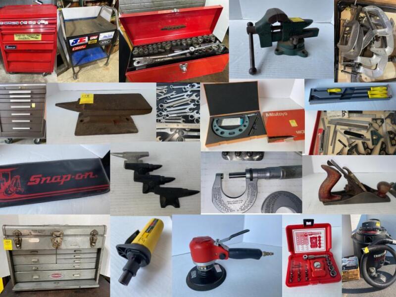 Lifetime Collection of Tools Auction