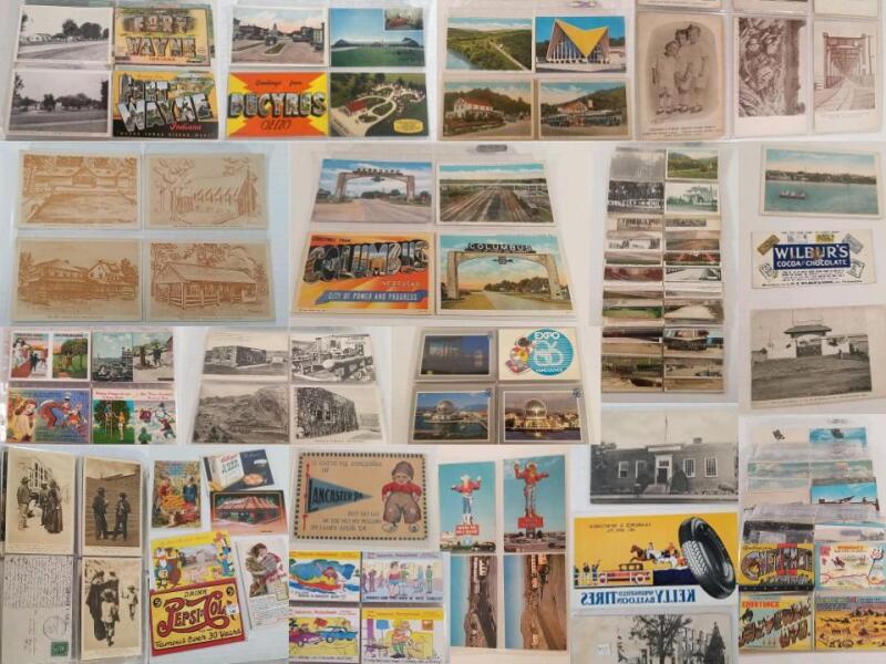 Bernie Heisey Lifetime Postcard Collection Auction, Lancaster, PA