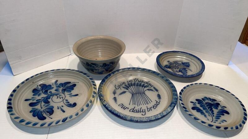 Eldreth Pottery Plates, Bowl, and More