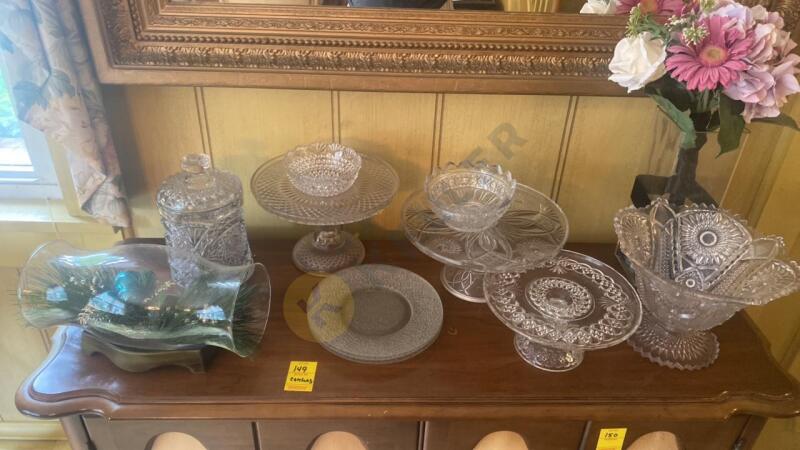 Glass Serving Pieces and More