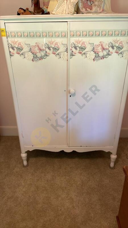 Vintage Painted Cabinet