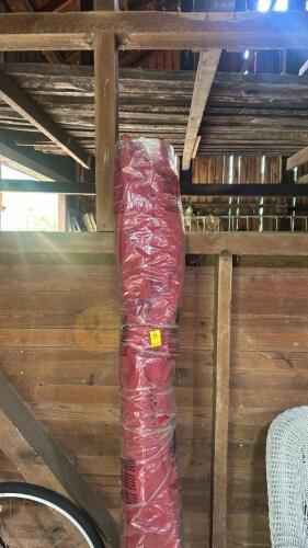 Red Canvas Patio Umbrella