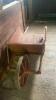 Antique Wooden Wheelbarrow - 2