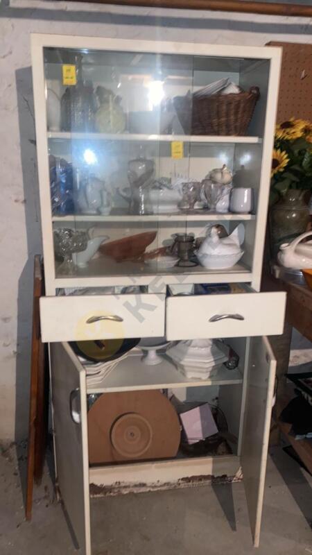 Vintage Metal Storage Cabinet