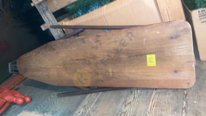 Vintage Wooden Ironing Board