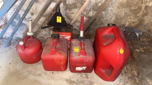 Variety of Gas Containers