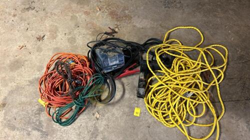 Battery Starter, Trailer Hitch, and Extension Cords