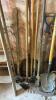 Wooden Ladder and Gardening Tools - 3