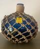 Blue Glass Netted Nautical Jug