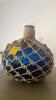 Blue Glass Netted Nautical Jug - 2