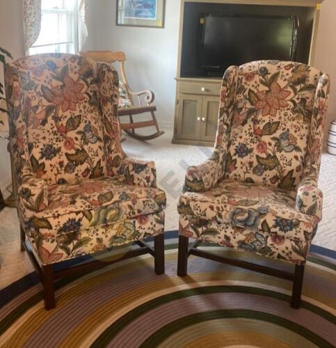 Pair of Accent Chairs by Schlager