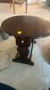 Drop Leaf Round Side Table - 2