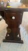 Drop Leaf Round Side Table - 3