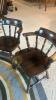 Set of 5 Matching Wooden Chairs - 2