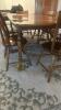 Wooden Dining Table with 8 Chairs - 2