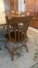 Wooden Dining Table with 8 Chairs - 3