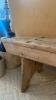 Rustic Wooden Bench - 2