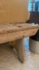 Rustic Wooden Bench - 3