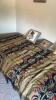 Twin Metal Bed Frame with Mattress, Linens, and Pillows - 3