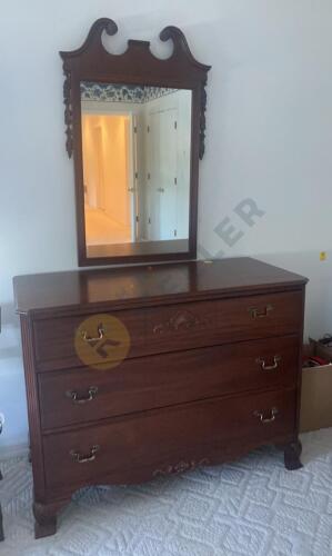 Dresser and Mirror