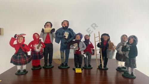 Collection of Byers Choice Carolers