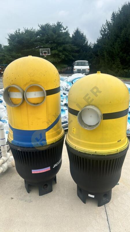 Minions Made with Jacuzzi Filters