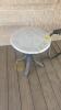 Adjustable Outdoor Chaise Lounge and Side Table - 4