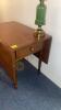 Drop Leaf Table and 2 Chairs - 4