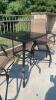 Outdoor Hightop Table and Stools - 3