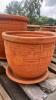 4 Clay Decorative Pots - 4