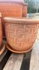 4 Clay Decorative Pots - 5