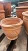 4 Clay Decorative Pots - 5