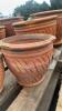 4 Decorative Clay Pots - 3