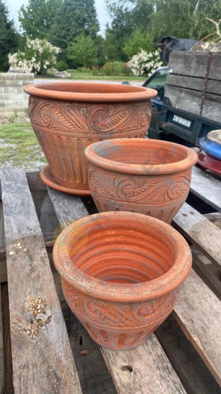 Decorative Clay Pots