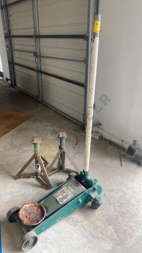 1 1/2 Ton Jack and Jack Stands