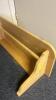 Unfinished Wooden Blanket Shelf - 3