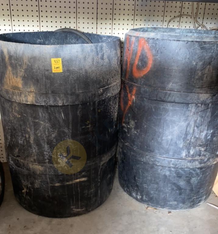 Plastic Commercial Drum Containers