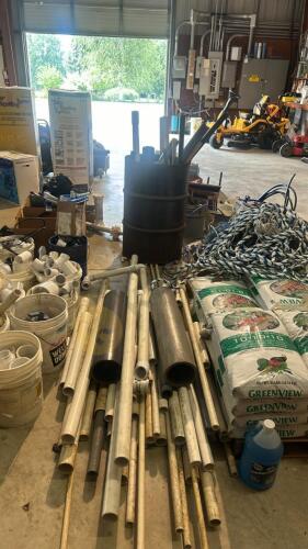 Greenview Multipurpose Fertilizer, Assorted PVC Pipe, Tubing, and More