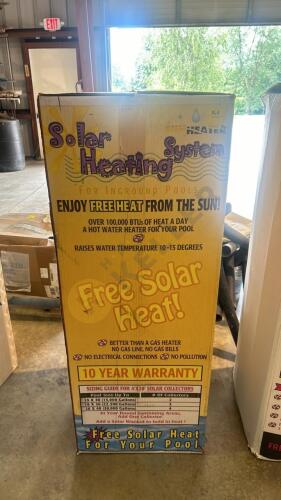 SUN HEATER Solar Heating System for Inground Pools