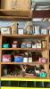 Metal and Wood Small Compartment Shelving, Assortment of Nuts and Bolts, and More - 5