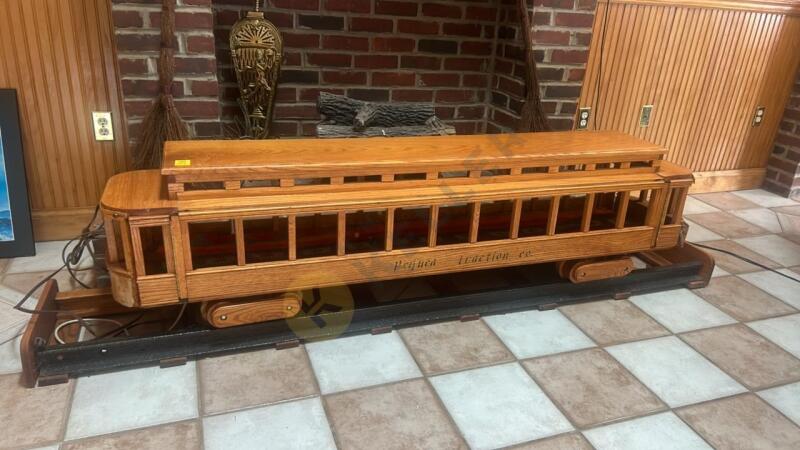 Pequea Traction Company Trolley on Track