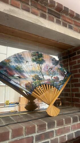 Japanese Painted Fan and More