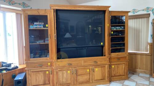 Media Cabinet and Electronics