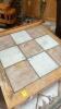 Tile Top Square Table - 2