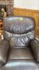 La-Z-Boy Brown Leather Recliner - 2