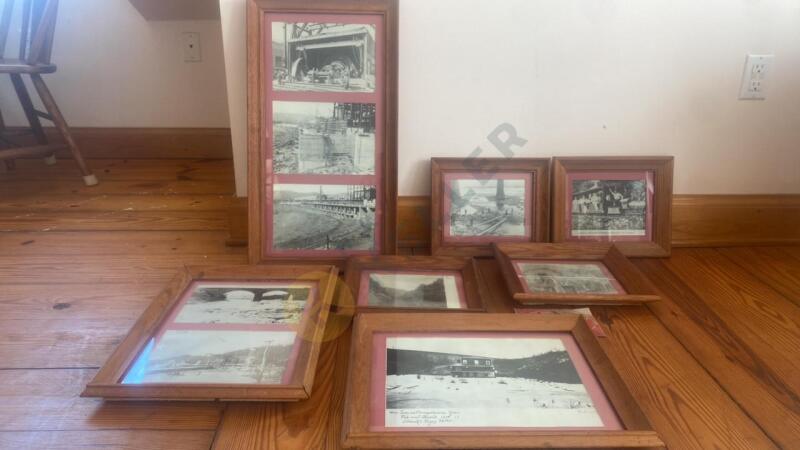 Framed Antique Photographs of Pequea Area