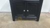 Klaussner Black Nightstand or Side Table - 4