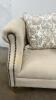 Beige Accent Chair - 3