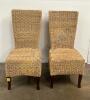 Pair of Wicker Chairs